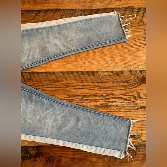 Pacsun mom jean, two tone denim - Picture 2 of 11